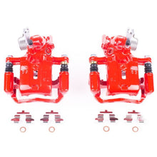 Power Stop Rear Red Calipers w/ Brackets Pair Nissan Sentra 2002 - 2006 | S2626B - JDMuscleBrake Caliper Adapter BracketspsbS2626B