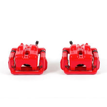 Power Stop Rear Red Calipers w/Brackets Pair Mazda MX - 5 Miata 2006 - 2015 | S3322 - JDMuscleBrake Caliper Adapter BracketspsbS3322
