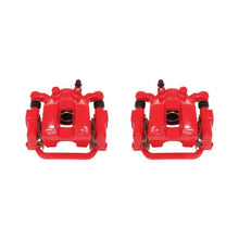 Power Stop Rear Red Calipers With Brackets Pair Infiniti FX35 2003 - 2008 / FX45 2003 - 2008 | S2786 - JDMuscleBrake Caliper Adapter BracketspsbS2786