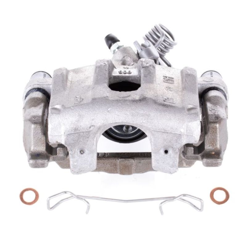 Power Stop Rear Right Autospecialty Caliper w/ Bracket Mazda 3 S 2004 - 2013 / 3 Mazdaspeed 2007 - 2013 | L2955A - JDMuscleBrake Caliper Adapter BracketspsbL2955A