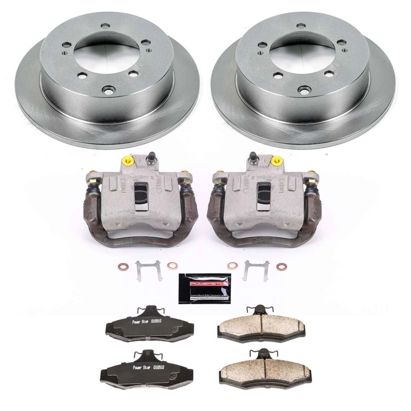 Power Stop Rear Z17 Autospecialty Brake Kit w/ Calipers Mitsubishi Diamante 1997 - 2004 | KCOE5153 - JDMuscleBrake KitspsbKCOE5153