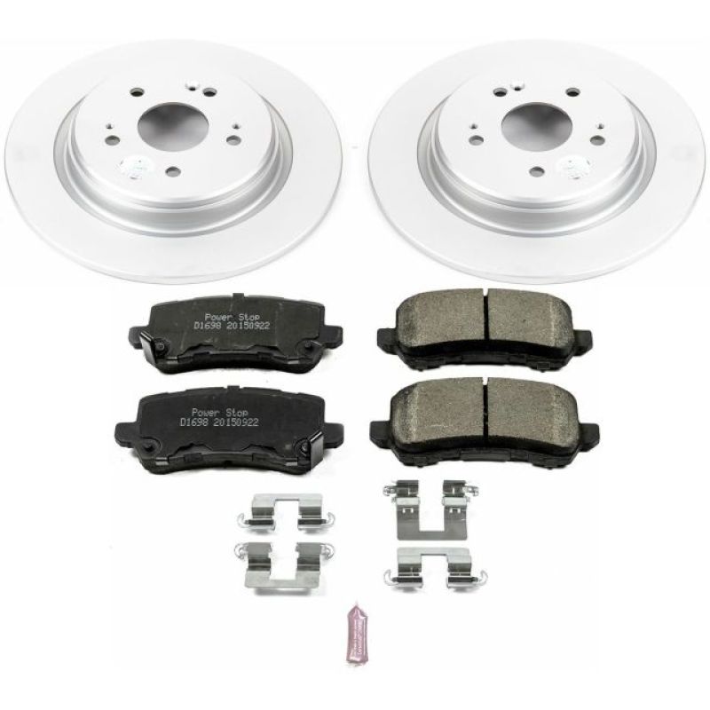 Power Stop Rear Z17 Evolution Geomet Coated Brake Kit Acura TLX 15 - 2019 | CRK7216 - JDMuscleBrake KitspsbCRK7216