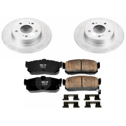 Power Stop Rear Z17 Evolution Geomet Coated Brake Kit Infiniti I30 1996 - 2001 / Nissan Maxima 1995 - 2001 | CRK1168 - JDMuscleBrake KitspsbCRK1168
