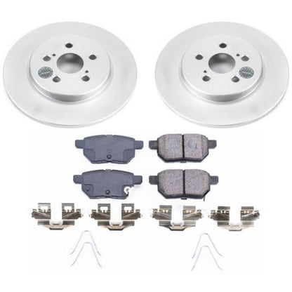 Power Stop Rear Z17 Evolution Geomet Coated Brake Kit Lexus CT200h 2011 - 2017 | CRK6498 - JDMuscleBrake KitspsbCRK6498