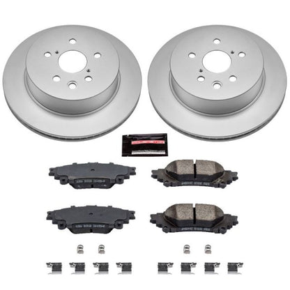 Power Stop Rear Z17 Evolution Geomet Coated Brake Kit Lexus IS250 C 2014 - 2015 / IS350 C 2014 - 2015 | CRK6928 - JDMuscleBrake KitspsbCRK6928