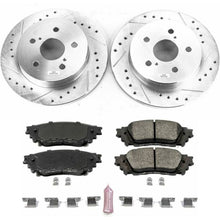 Power Stop Rear Z17 Evolution Geomet Coated Brake Kit Lexus NX200t 15 - 2017 / NX300 2018 - 21 / NX300h 15 - 21 / Toyota C - HR 2018 - 2019 | K7739 - JDMuscleBrake KitspsbK7739