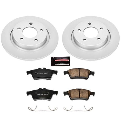 Power Stop Rear Z17 Evolution Geomet Coated Brake Kit Mazda 3 S 2004 - 2013 / 3 Mazdaspeed 2007 - 2013 | CRK129 - JDMuscleBrake KitspsbCRK129