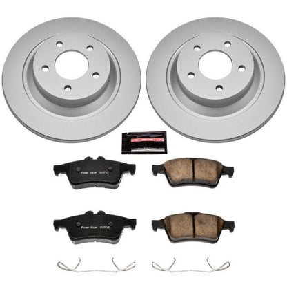 Power Stop Rear Z17 Evolution Geomet Coated Brake Kit Mazda Mazdaspeed 5 2008 - 2015 | CRK5842 - JDMuscleBrake KitpsbCRK5842