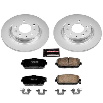 Power Stop Rear Z17 Evolution Geomet Coated Brake Kit Mazda MX - 5 Miata 2006 - 2015 | CRK2451 - JDMuscleBrake KitspsbCRK2451