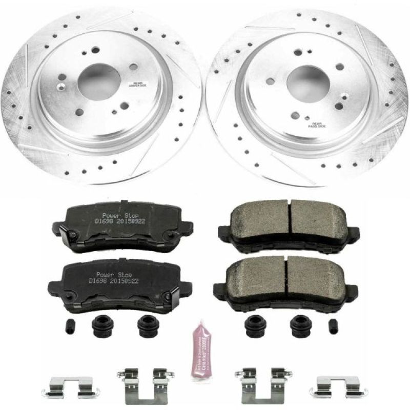 Power Stop Rear Z23 Evolution Sport Brake Kit Acura TLX 15 - 2019 | K7216 - JDMuscleBrake KitspsbK7216