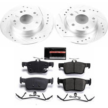 Power Stop Rear Z23 Evolution Sport Brake Kit Honda Civic 2016 - 21 | K7725 - JDMuscleBrake KitspsbK7725