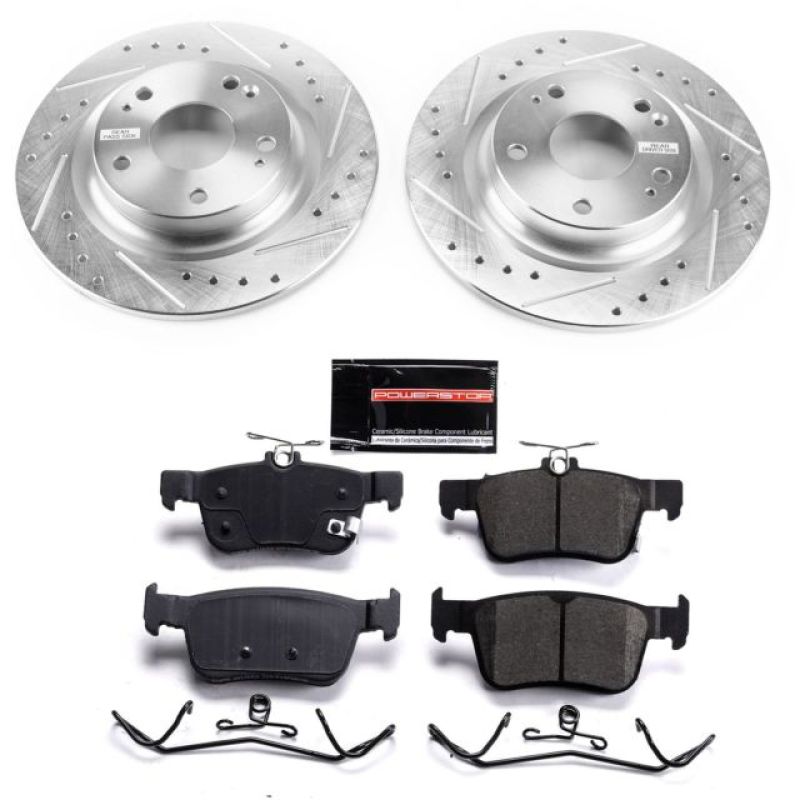 Power Stop Rear Z23 Evolution Sport Brake Kit Honda Civic Si 2017 - 2020 | K7934 - JDMuscleBrake KitspsbK7934