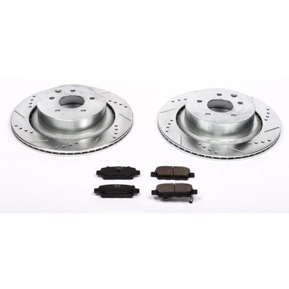 Power Stop Rear Z23 Evolution Sport Brake Kit Infiniti G35 2007 - 2008 / G37 2008 - 2013 / Q60 2014 - 2015 | K2986 - JDMuscleBrake KitspsbK2986
