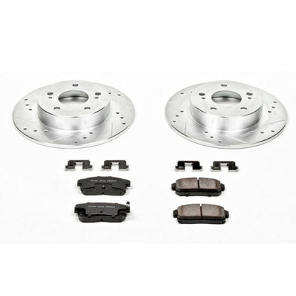 Power Stop Rear Z23 Evolution Sport Brake Kit Infiniti I30 2001 / I35 2002 - 2004 / Nissan Maxima 2001 - 2003 | K1169 - JDMuscleBrake KitspsbK1169