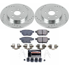 Power Stop Rear Z23 Evolution Sport Brake Kit Lexus CT200h 2011 - 2017 | K6498 - JDMuscleBrake KitspsbK6498