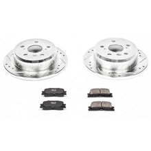 Power Stop Rear Z23 Evolution Sport Brake Kit Lexus ES300 2002 - 2006 / Toyota Camry 2002 - 2006 | K2418 - JDMuscleBrake KitspsbK2418