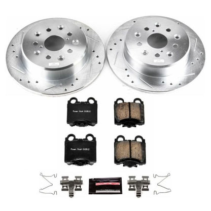 Power Stop Rear Z23 Evolution Sport Brake Kit Lexus GS300 1998 - 2005 / GS430 2001 - 2005 / IS300 2001 - 2005 / SC430 2002 - 2010 | K1149 - JDMuscleBrake KitspsbK1149