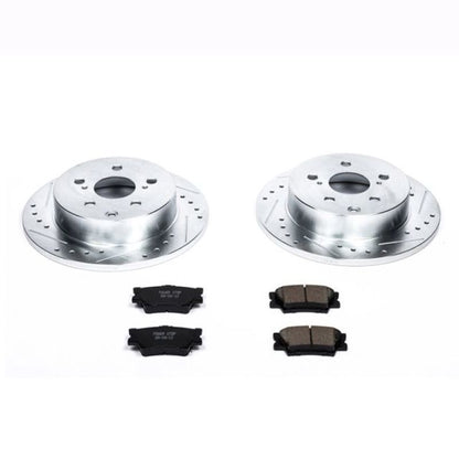 Power Stop Rear Z23 Evolution Sport Brake Kit Lexus HS250h 2010 - 2012 / Toyota RAV4 2006 - 2018 | K4671 - JDMuscleBrake KitspsbK4671