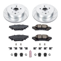 Power Stop Rear Z23 Evolution Sport Brake Kit Lexus IS250 C 2014 - 2015 / IS350 C 2014 - 2015 | K6928 - JDMuscleBrake KitspsbK6928