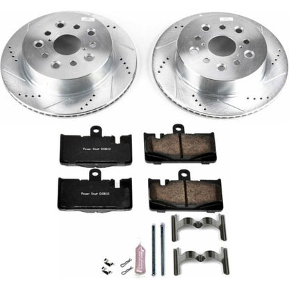 Power Stop Rear Z23 Evolution Sport Brake Kit Lexus LS430 2001 - 2006 | K2329 - JDMuscleBrake KitspsbK2329