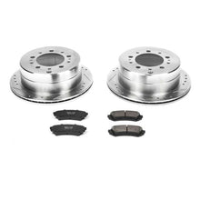 Power Stop Rear Z23 Evolution Sport Brake Kit Lexus LX470 1998 - 2007 / Toyota Land Cruiser 1998 - 2007 | K1134 - JDMuscleBrake KitspsbK1134