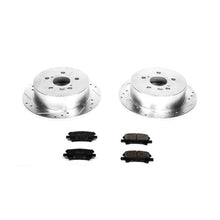 Power Stop Rear Z23 Evolution Sport Brake Kit Lexus RX330 2004 - 2006 / RX350 2007 - 2009 / RX400h 2006 - 2008 / Toyota Highlander 2004 - 2007 | K5333 - JDMuscleBrake KitspsbK5333