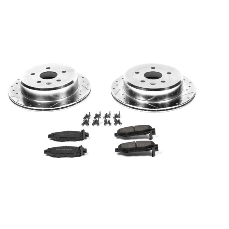 Power Stop Rear Z23 Evolution Sport Brake Kit Lexus SC300 1992 - 1998 | K1072 - JDMuscleBrake KitspsbK1072