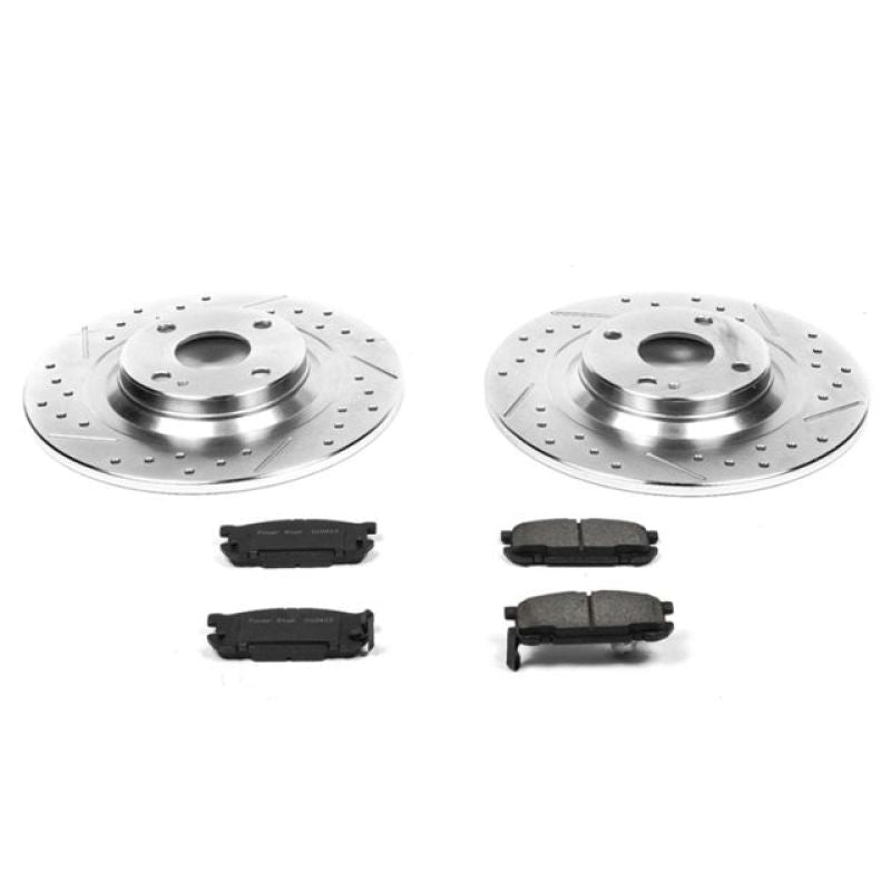 Power Stop Rear Z23 Evolution Sport Brake Kit Mazda Miata 2001 - 2005 | K5267 - JDMuscleBrake KitspsbK5267