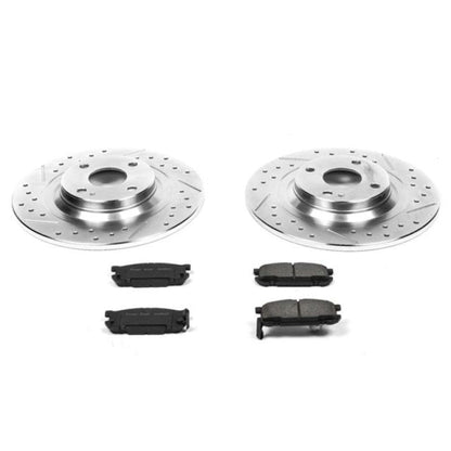Power Stop Rear Z23 Evolution Sport Brake Kit Mazda Miata 2001 - 2005 | K5267 - JDMuscleBrake KitspsbK5267