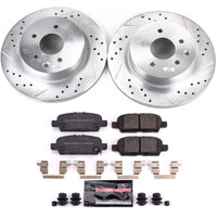 Power Stop Rear Z23 Evolution Sport Brake Kit Nissan 370Z 2018 - 2019 / Maxima 2018 - 21 | K8062 - JDMuscleBrake KitspsbK8062
