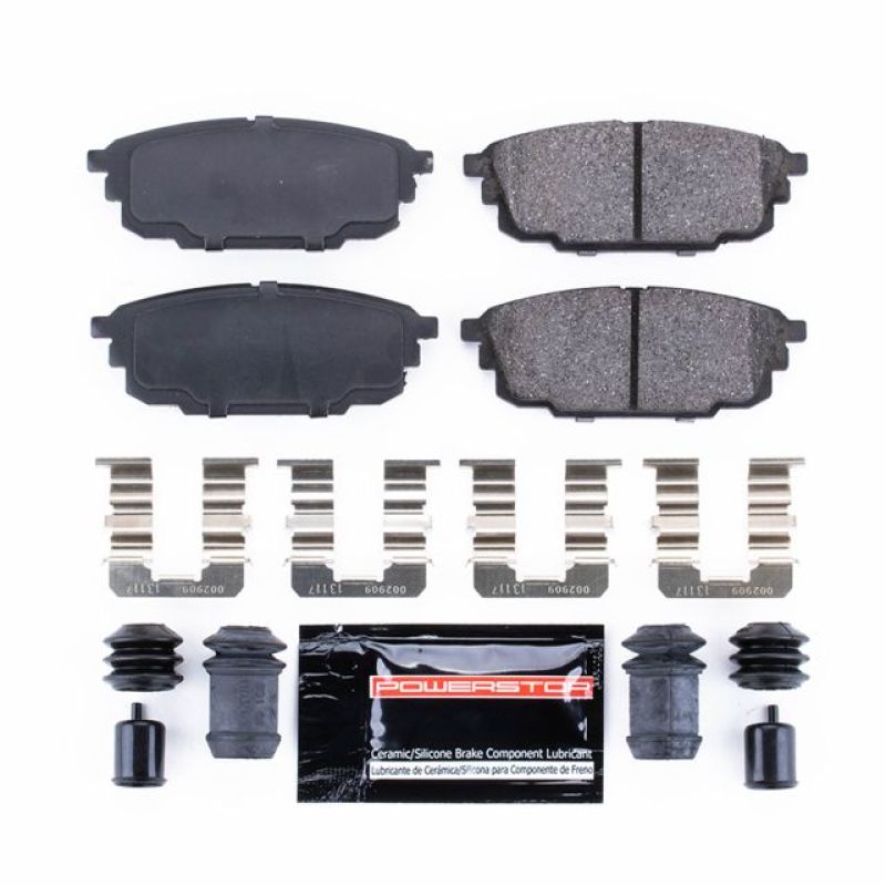Power Stop Rear Z23 Evolution Sport Brake Pads w/ Hardware Mazda Protege 2001 - 2003 | Z23 - 892 - JDMuscleBrake PadspsbZ23-892