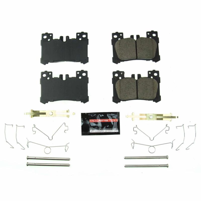 Power Stop Rear Z23 Evolution Sport Brake Pads w/Hardware Lexus LC500 2018 - 2020 / LC500h 2018 - 2020 / LS500 2018 - 2020 / LS500h 2019 | Z23 - 2063 - JDMuscleBrake PadspsbZ23-2063