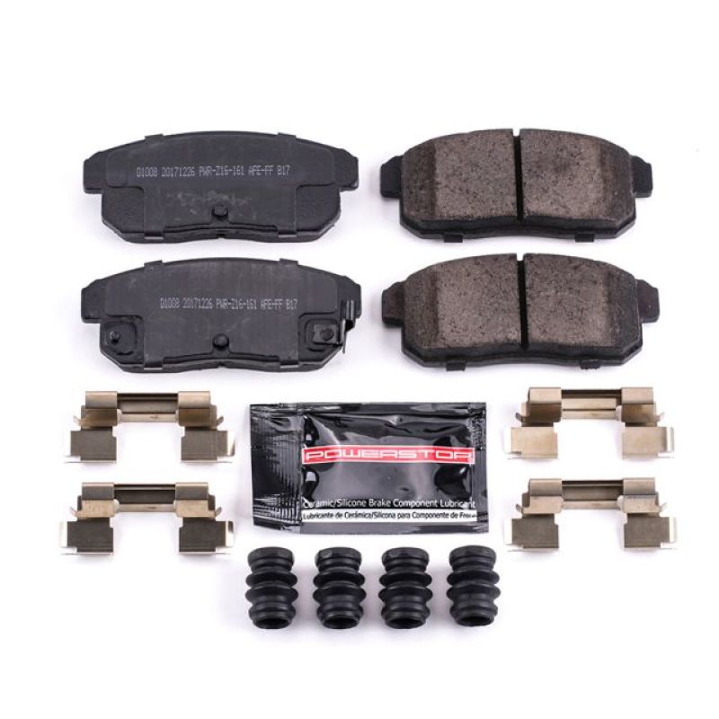Power Stop Rear Z23 Evolution Sport Brake Pads w/Hardware Mazda RX - 8 2004 - 2011 | Z23 - 1008 - JDMuscleBrake PadspsbZ23-1008