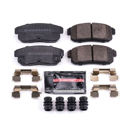 Power Stop Rear Z23 Evolution Sport Brake Pads w/Hardware Mazda RX - 8 2004 - 2011 | Z23 - 1008 - JDMuscleBrake PadspsbZ23-1008
