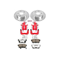 Power Stop Rear Z26 Street Brake Kit w/ Calipers Honda Accord 1998 - 2002 | KC2270 - 26 - JDMuscleBrake KitspsbKC2270-26
