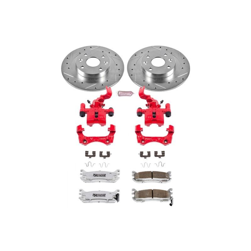 Power Stop Rear Z26 Street Brake Kit w/ Calipers Mazda Miata 1994 - 2002 | KC772 - 26 - JDMuscleBrake KitspsbKC772-26