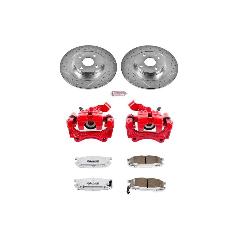 Power Stop Rear Z26 Street Brake Kit w/ Calipers Mazda Miata 2001 - 2005 | KC5267 - 26 - JDMuscleBrake KitspsbKC5267-26