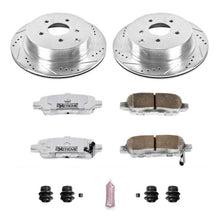 Power Stop Rear Z26 Street Warrior Brake Kit Infiniti FX35 2003 - 2012 / FX45 2003 - 2008 / M37 2011 - 2013 / M56 2011 - 2013 / Q50 2014 - 2017 / Q60 2017 / Q70L 15 - 2017 / Nissan Murano 2003 - 21 / Qest 2004 - 2017 / Pathfinder 2013 - 2019 | K2427 - 26 - JDMuscleBrake KitspsbK2427-26