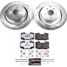 Power Stop Rear Z26 Street Warrior Brake Kit Infiniti FX50 2009 - 2013 / M37 2011 - 2013 / M56 2011 - 2013 / M35h 2013 / Q50 2014 - 2020 / Q60 2017 - 2020 / Q70 2014 - 2019 / Q70L 15 - 2019 / QX70 2014 | K5861 - 26 - JDMuscleBrake KitspsbK5861-26