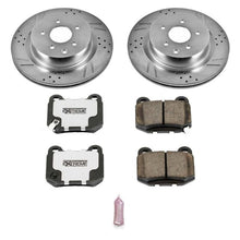Power Stop Rear Z26 Street Warrior Brake Kit Infiniti G35 2003 - 2004 / Nissan 350Z 2003 - 2008 | K5303 - 26 - JDMuscleBrake KitspsbK5303-26