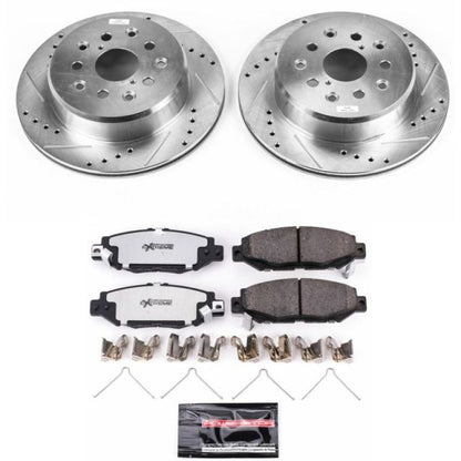 Power Stop Rear Z26 Street Warrior Brake Kit Lexus GS300 1993 - 1997 / Toyota Supra 1993 - 1998 | K1080 - 26 - JDMuscleBrake KitspsbK1080-26