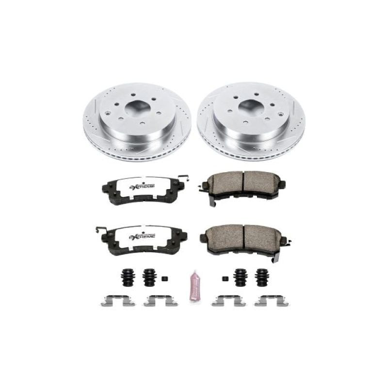 Power Stop Rear Z36 Truck & Tow Brake Kit Infiniti QX56 2011 - 2013 / QX80 2014 - 2020 / Nissan Armada 2017 - 2020 / Patrol 2010 - 2013 | K6323 - 36 - JDMuscleBrake KitspsbK6323-36