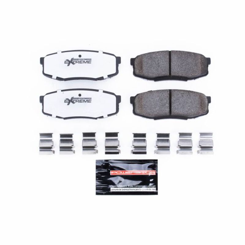 Power Stop Rear Z36 Truck & Tow Brake Pads w/ Hardware Lexus LX570 2008 - 21 / Toyota Tundra 2007 - 21 / Land Cruiser 2008 - 21 / Sequoia 2008 - 21 | Z36 - 1304 - JDMuscleBrake PadspsbZ36-1304