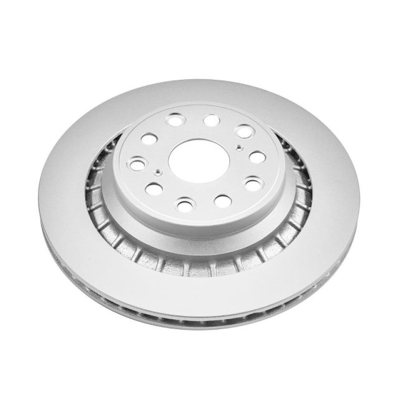 Power Stopear Left Evolution Geomet Coated Rotor Lexus LS460 2007 - 2017 / LS600h 2008 - 2016 | JBR1352EVC - JDMuscleBrake RotorspsbJBR1352EVC