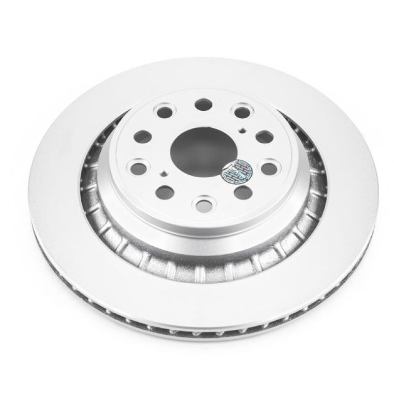Power Stopear Rear Right Evolution Geomet Coated Rotor Lexus LS460 2007 - 2017 / LS600h 2008 - 2016 | JBR1353EVC - JDMuscleBrake RotorspsbJBR1353EVC