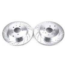 Power StopRear Evolution Drilled & Slotted Rotors Pair Mazda CX - 9 2007 - 2015 | JBR1398XPR - JDMuscleBrake RotorspsbJBR1398XPR