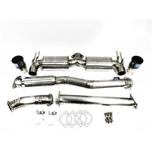 PLM Private Label Mfg Power Driven Titanium Exhaust - Evo X 08-15 V2 | PLM-EXH-TI-EVOX-V2