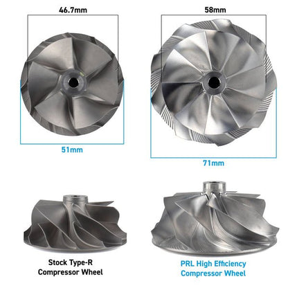 PRL Motorsports 17 - 21 Honda / Acura 2.0T P700 Drop - In Turbocharger Upgrade | PRL - HCR - TK - P700 - JDMuscleTurbosPRL-HCR-TK-P700
