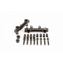 Process West 02-14 WRX / 07-21 STI Billet Fuel Rails Black | PRW-PWFR01B