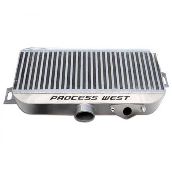 Process West Black Top Mount Intercooler w/ Shroud Subaru STI 2004-2005-PRW-PWTMIC05B-KIT-Intercoolers-Process West-JDMuscle